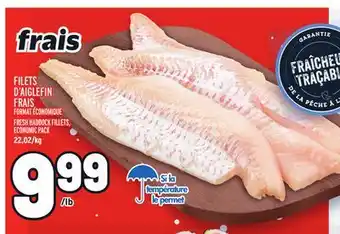 Metro Filets d'aiglefin frais | fresh haddock fillets offer