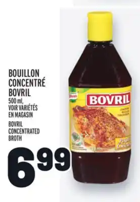 Metro Bouillon concentré bovril | bovril concentrated broth offer