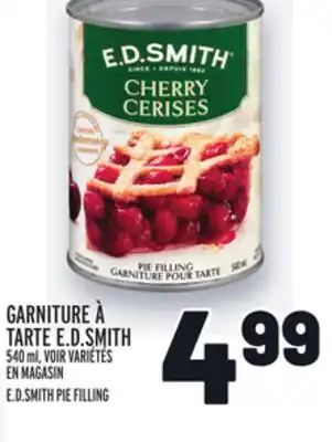 Metro Garniture à tarte e.d.smith | e.d.smith pie filling offer