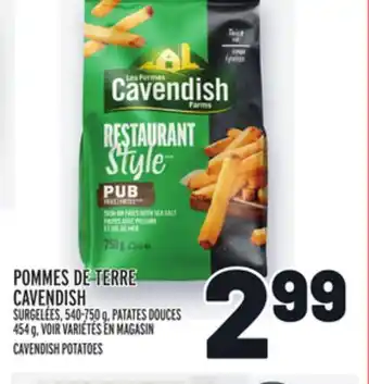 Metro Pommes de terre cavendish | cavendish potatoes offer