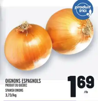 Metro Oignons espagnols | spanish onions offer
