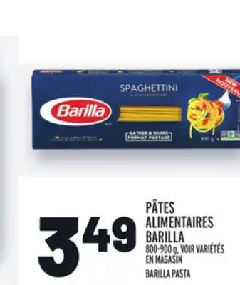Metro Pâtes alimentaires barilla | barilla pasta offer