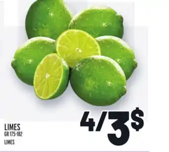 Metro Limes | limes offer