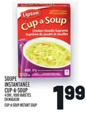 Metro Soupe instantanée cup-a-soup | cup-a-soup instant soup offer