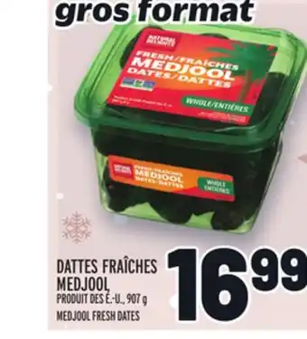 Metro Dattes fraîches medjool | medjool fresh dates offer