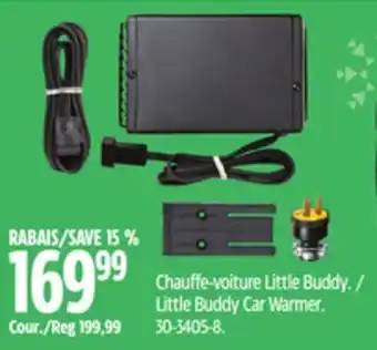 Canadian Tire Temro little buddy car warmer offer