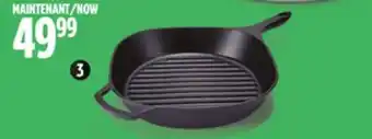 Canadian Tire Paderno 12 signature pre-seasoned cast-iron grill pan offer