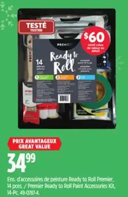 Canadian Tire Premier ready to roll paint accessories kit, 14-pc offer