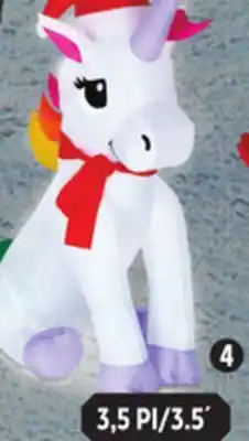 Canadian Tire Whimsical inflatable unicorn offer