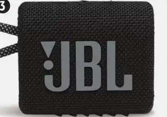 Canadian Tire Jbl go 3 bluetooth speaker, black offer