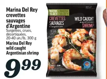 Marché Richelieu Crevettes sauvages d'argentine marina del rey | marina del rey wild caught argentinian shrimp offer