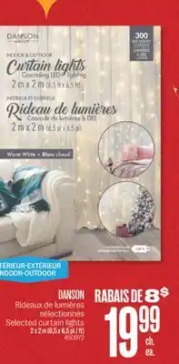 Jean Coutu Danson selected curtain lights offer