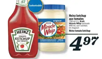 Marché Richelieu Ketchup aux tomates heinz | heinz tomato ketchup offer