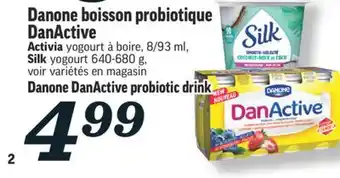 Marché Richelieu Boisson probiotique danactive danone | danone danactive probiotic drink offer
