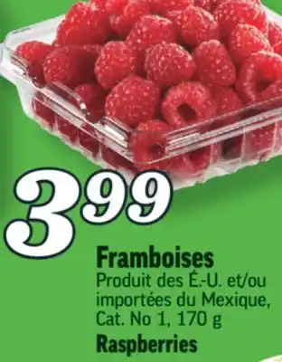 Marché Richelieu Framboises | raspberries offer