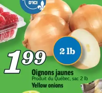 Marché Richelieu Oignons jaunes | yellow onions offer