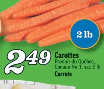 Marché Richelieu Carottes | carrots offer