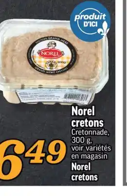 Marché Richelieu Cretons norel | norel cretons offer