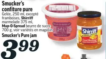 Marché Richelieu Confiture pure smucker's | smucker's pure jam offer