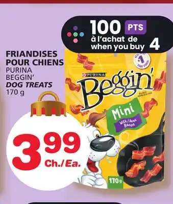 Marches Tradition Purina beggin' dog treats offer