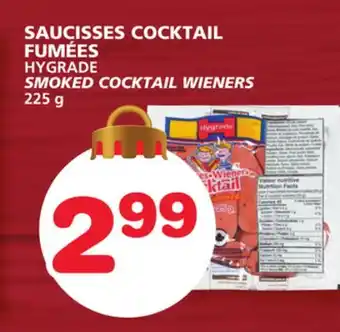 Marches Tradition Hygrade smoked cocktail wieners offer