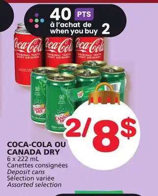 Marches Tradition Coca-cola or canada dry offer
