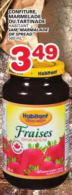 Marches Tradition Habitant jam, marmalade or spread offer