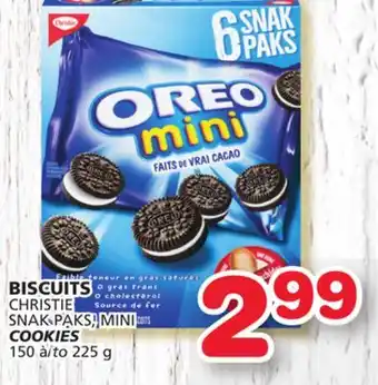 Marches Tradition Christie snak paks, mini cookies offer