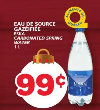 Marches Tradition Eska carbonated spring water offer