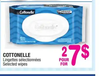 Jean Coutu Cottonelle selected wipes offer
