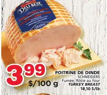 Marches Tradition Schneiders turkey breast offer