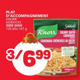 Marché Bonichoix Knorr sidekicks side dish offer