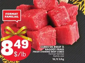 Marché Bonichoix Fresh stewing beef cubes offer