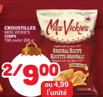 Marché Bonichoix Miss vickie's chips offer