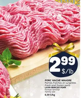 Marché Bonichoix Lean minced pork offer