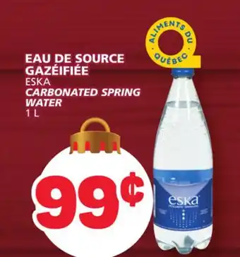 Marché Bonichoix Eska carbonated spring water offer