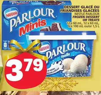 Marché Bonichoix Nestlé parlour frozen dessert or treats offer
