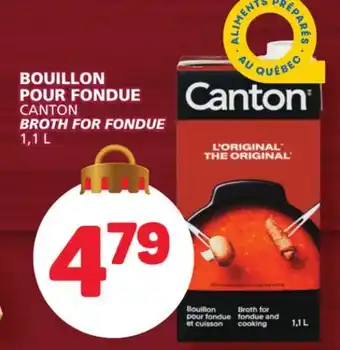 Marché Bonichoix Canton broth for fondue offer