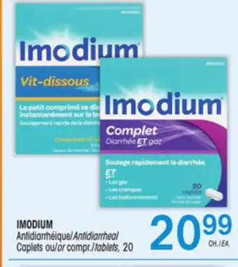 Uniprix Imodium antidiarrhéique/antidiarrheal offer