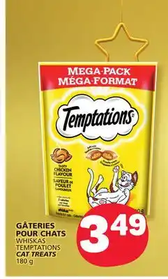 Marché Bonichoix Whiskas temptations cat treats offer