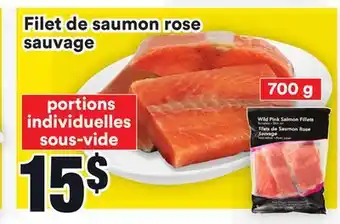 Super C Filet de saumon rose sauvage | wild pink salmon fillet offer