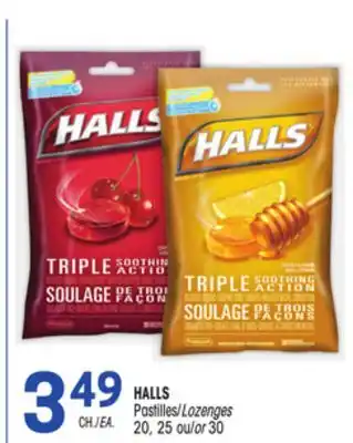 Uniprix Halls pastilles/lozenges offer