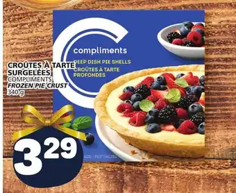 Marché Bonichoix Compliments frozen pie crust offer