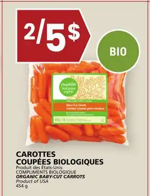 Rachelle-Bery Grocery Compliments organic baby-cut carrots offer