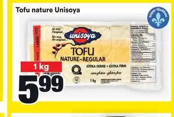 Super C Tofu nature unisoya offer