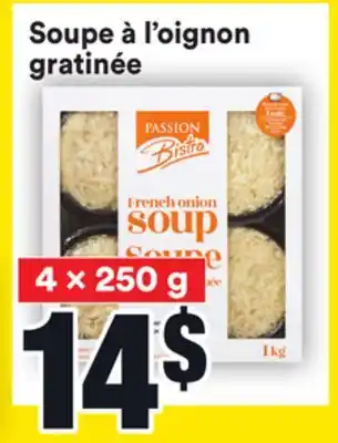 Super C Soupe à l'oignon gratinée bistro | bistro french onion soup offer