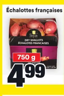 Super C Échalottes françaises attitude | attitude dry shallots offer