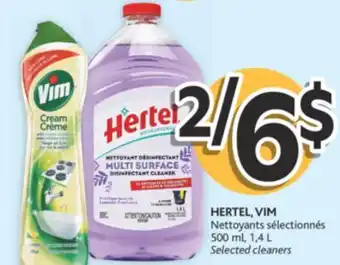 Brunet Hertel, vim nettoyants sélectionnés offer