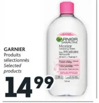 Brunet Garnier produits sélectionnés offer