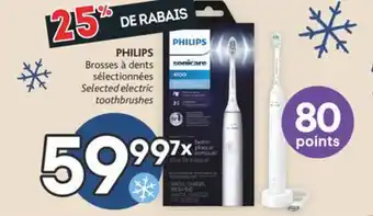 Brunet Philips brosses à dents sélectionnées offer